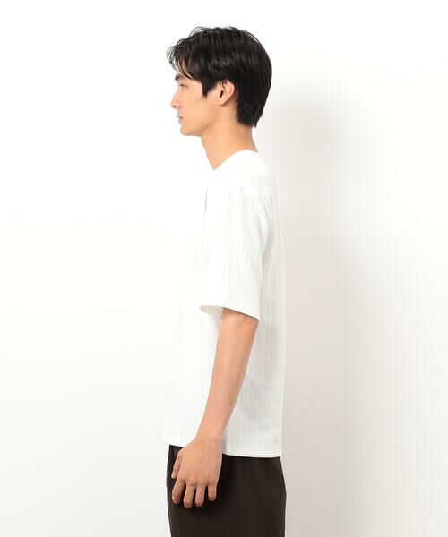 COMME CA ISM / コムサイズム Tシャツ | リンクス ストライプTシャツ | 詳細9