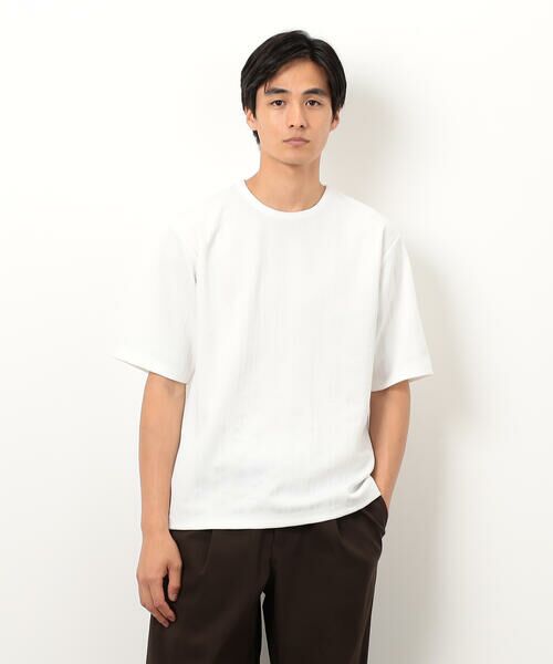 COMME CA ISM / コムサイズム Tシャツ | リンクス ストライプTシャツ | 詳細4