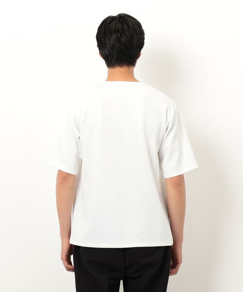 COMME CA ISM / コムサイズム Tシャツ | リンクス 市松Tシャツ | 詳細7