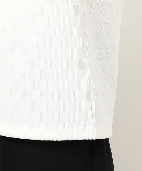 COMME CA ISM / コムサイズム Tシャツ | リンクス 市松Tシャツ | 詳細10