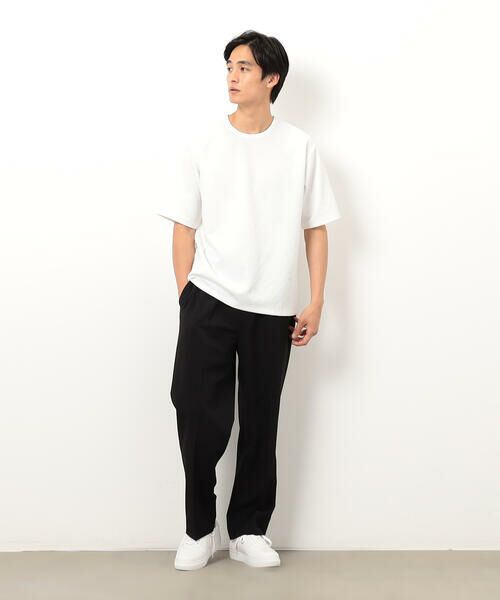 COMME CA ISM / コムサイズム Tシャツ | リンクス 市松Tシャツ | 詳細2