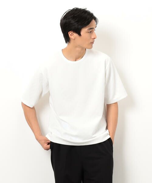 COMME CA ISM / コムサイズム Tシャツ | リンクス 市松Tシャツ | 詳細3