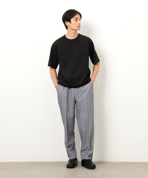 COMME CA ISM / コムサイズム Tシャツ | リンクス 市松Tシャツ | 詳細12