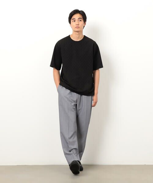 COMME CA ISM / コムサイズム Tシャツ | リンクス 市松Tシャツ | 詳細13