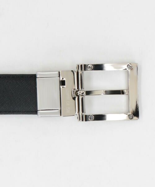 COMME CA ISM / コムサイズム ベルト・サスペンダー | 【リバーシブル】市松大柄×サフィアーノ型押し ベルト | 詳細3
