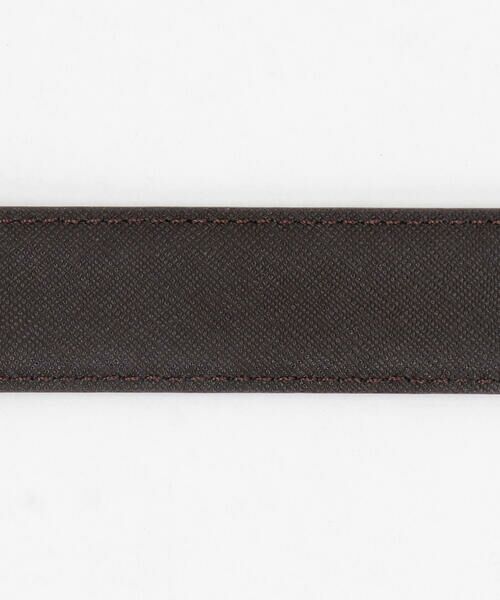 COMME CA ISM / コムサイズム ベルト・サスペンダー | 【リバーシブル】市松大柄×サフィアーノ型押し ベルト | 詳細11