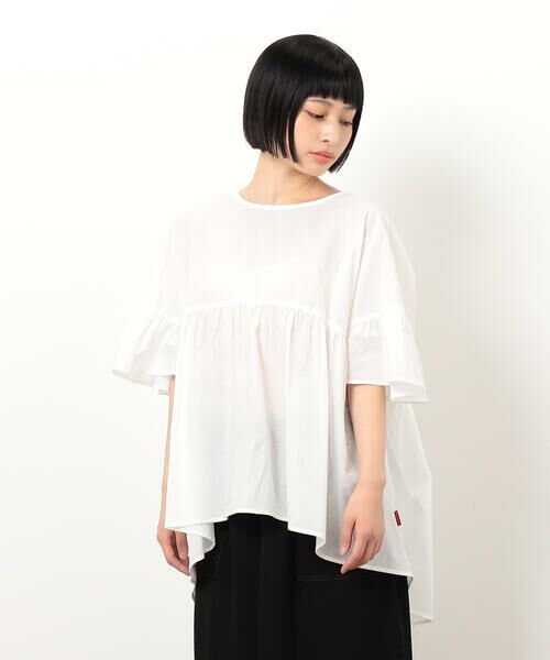 COMME CA ISM / コムサイズム シャツ・ブラウス | シアーチュニックブラウス | 詳細3