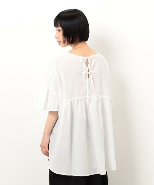 COMME CA ISM / コムサイズム シャツ・ブラウス | シアーチュニックブラウス | 詳細4