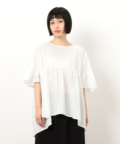 COMME CA ISM / コムサイズム シャツ・ブラウス | シアーチュニックブラウス | 詳細5