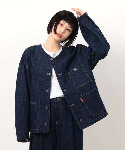 COMME CA ISM / コムサイズム ブルゾン | デニムブルゾン | 詳細8
