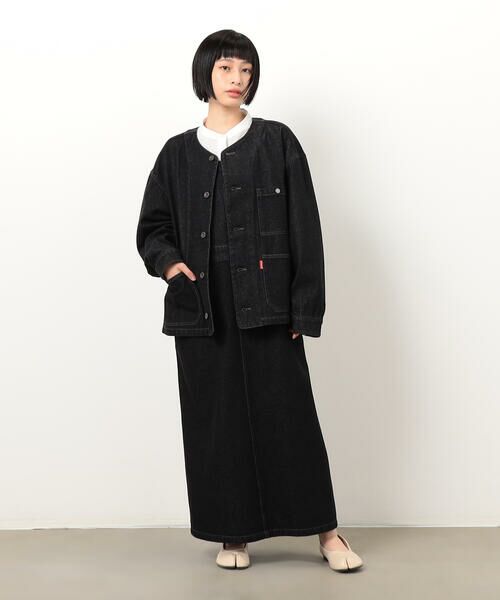 COMME CA ISM / コムサイズム ドレス | デニムジャンパースカート | 詳細5