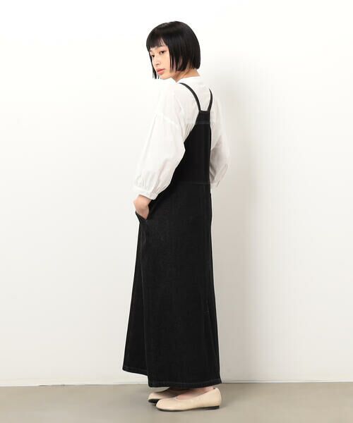 COMME CA ISM / コムサイズム ドレス | デニムジャンパースカート | 詳細4