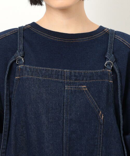 COMME CA ISM / コムサイズム ドレス | デニムジャンパースカート | 詳細15