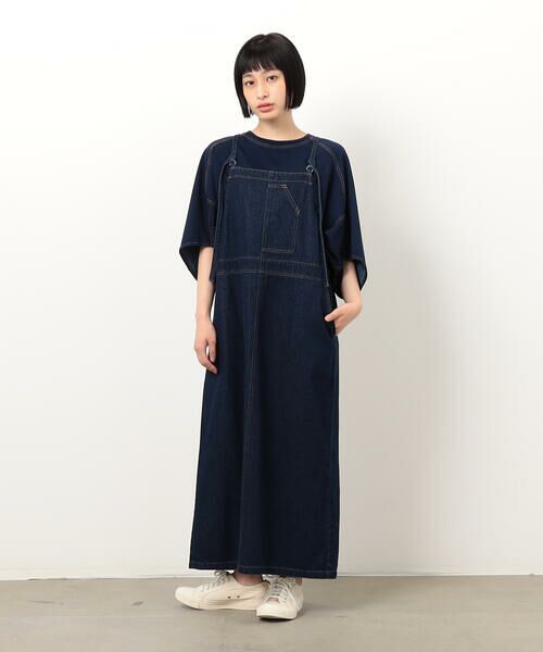 COMME CA ISM / コムサイズム ドレス | デニムジャンパースカート | 詳細9
