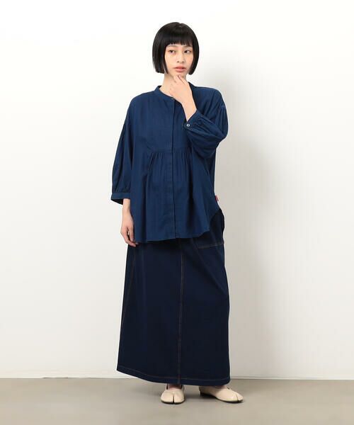 COMME CA ISM / コムサイズム ロング・マキシ丈スカート | インレイＡラインスカート / セットアップ対応 | 詳細8