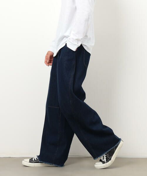 COMME CA ISM / コムサイズム デニムパンツ | 【一部店舗限定】デニムカービーパンツ / セットアップ対応 | 詳細4