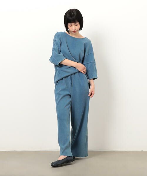 COMME CA ISM / コムサイズム カットソー | リブランタン袖プルオーバー | 詳細9