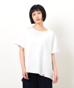COMME CA ISM / コムサイズム カットソー | バックタックＴシャツ