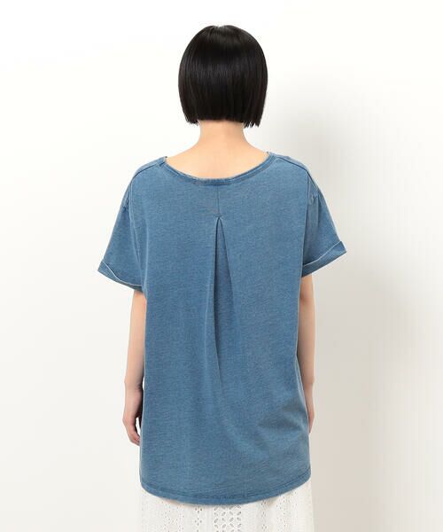 COMME CA ISM / コムサイズム カットソー | バックタックTシャツ | 詳細12