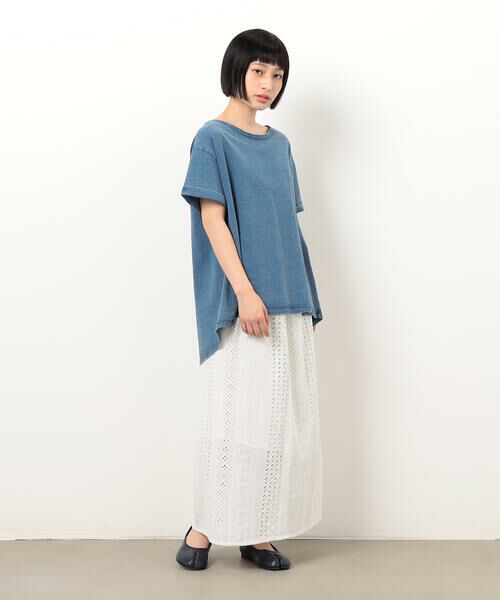 COMME CA ISM / コムサイズム カットソー | バックタックTシャツ | 詳細6