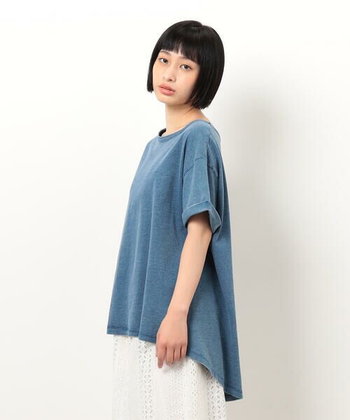 COMME CA ISM / コムサイズム カットソー | バックタックTシャツ | 詳細9