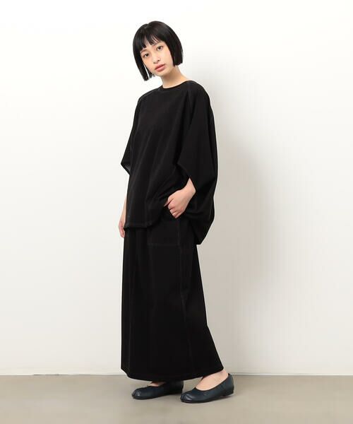 COMME CA ISM / コムサイズム カットソー | インレイ変形プルオーバー / セットアップ対応 | 詳細2