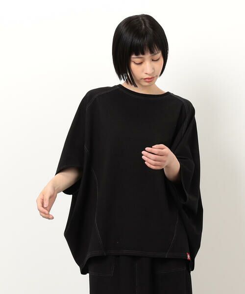 COMME CA ISM / コムサイズム カットソー | インレイ変形プルオーバー / セットアップ対応 | 詳細3