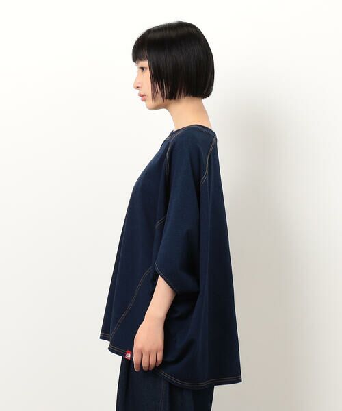 COMME CA ISM / コムサイズム カットソー | インレイ変形プルオーバー / セットアップ対応 | 詳細11