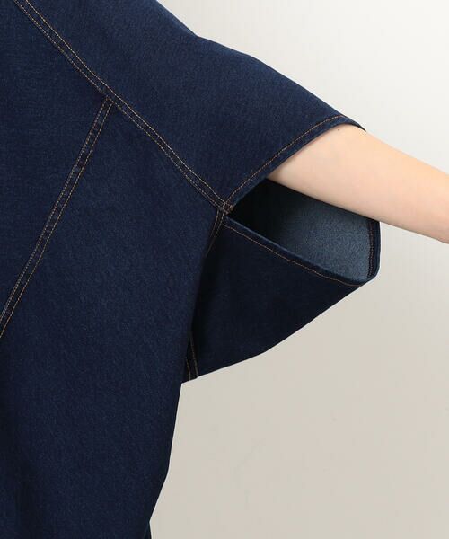 COMME CA ISM / コムサイズム カットソー | インレイ変形プルオーバー / セットアップ対応 | 詳細14