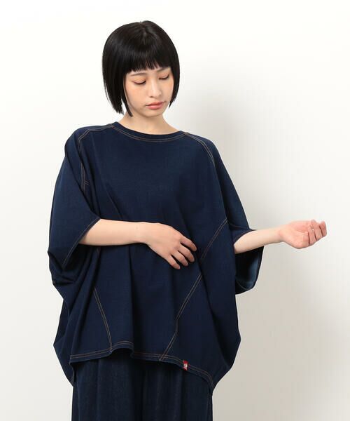 COMME CA ISM / コムサイズム カットソー | インレイ変形プルオーバー / セットアップ対応 | 詳細8