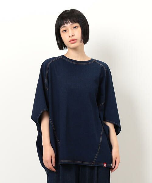 COMME CA ISM / コムサイズム カットソー | インレイ変形プルオーバー / セットアップ対応 | 詳細9