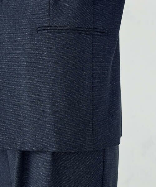 COMME CA ISM / コムサイズム セットアップ | 【ウォッシャブル】メランジジャージ＆ナイロンレーヨンポンチ　ノーカラージャケット | 詳細16