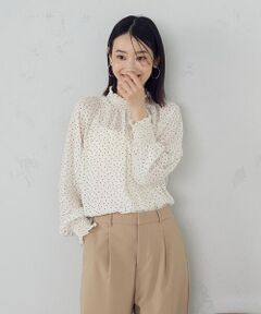 COMME CA ISM / コムサイズム シャツ・ブラウス | シャーリングブラウス