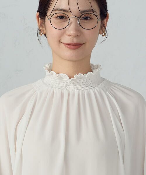 COMME CA ISM / コムサイズム シャツ・ブラウス | シャーリングブラウス | 詳細10