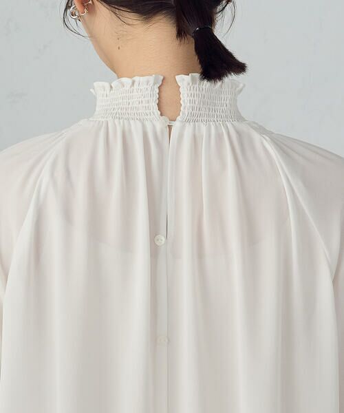 COMME CA ISM / コムサイズム シャツ・ブラウス | シャーリングブラウス | 詳細11
