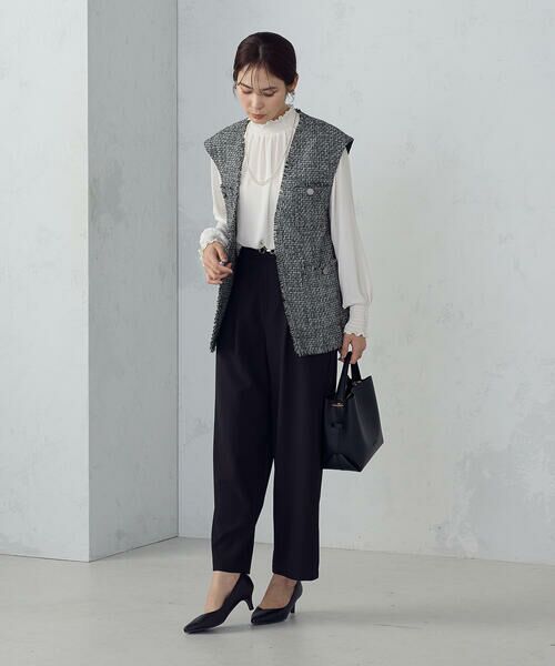 COMME CA ISM / コムサイズム シャツ・ブラウス | シャーリングブラウス | 詳細2