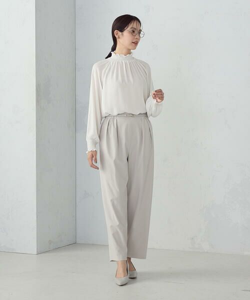 COMME CA ISM / コムサイズム シャツ・ブラウス | シャーリングブラウス | 詳細3