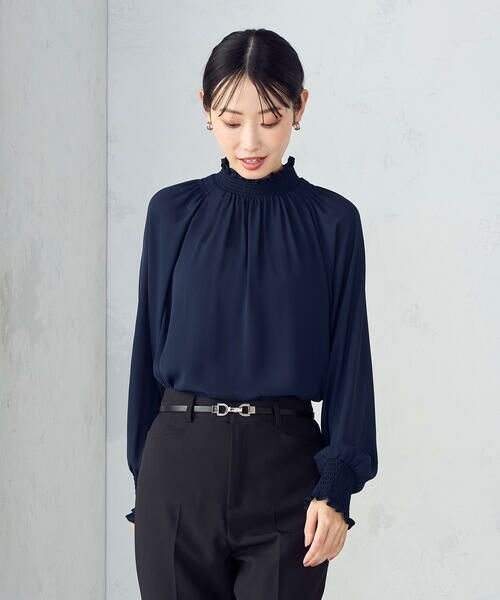 COMME CA ISM / コムサイズム シャツ・ブラウス | シャーリングブラウス | 詳細17