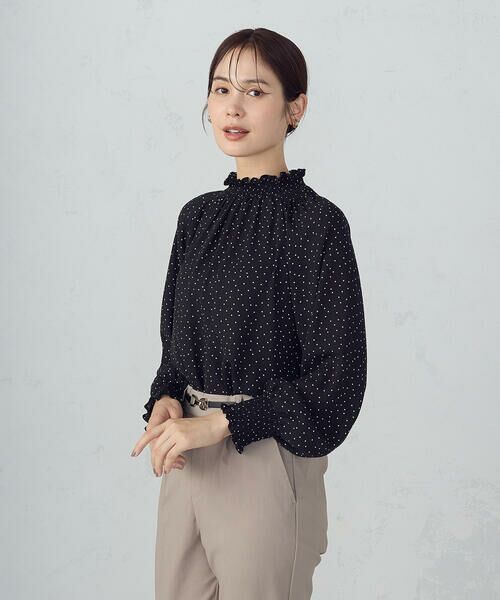 COMME CA ISM / コムサイズム シャツ・ブラウス | シャーリングブラウス | 詳細30