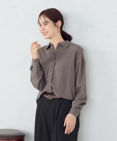 COMME CA ISM / コムサイズム シャツ・ブラウス | ニュアンス ロングシャツ