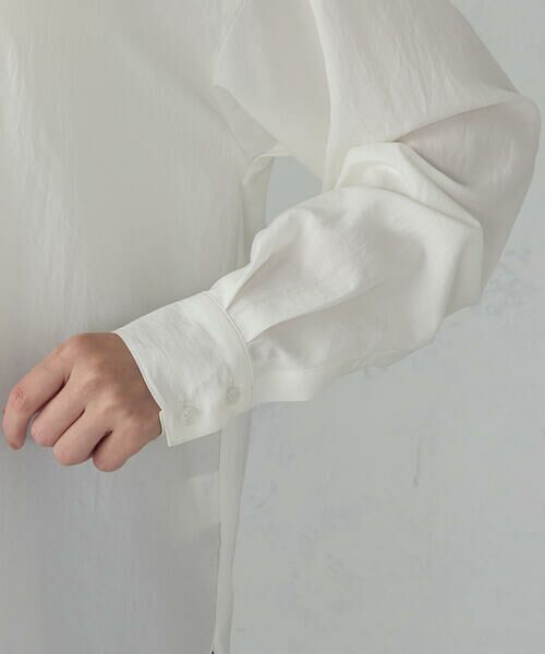 COMME CA ISM / コムサイズム シャツ・ブラウス | ニュアンス ロングシャツ | 詳細15