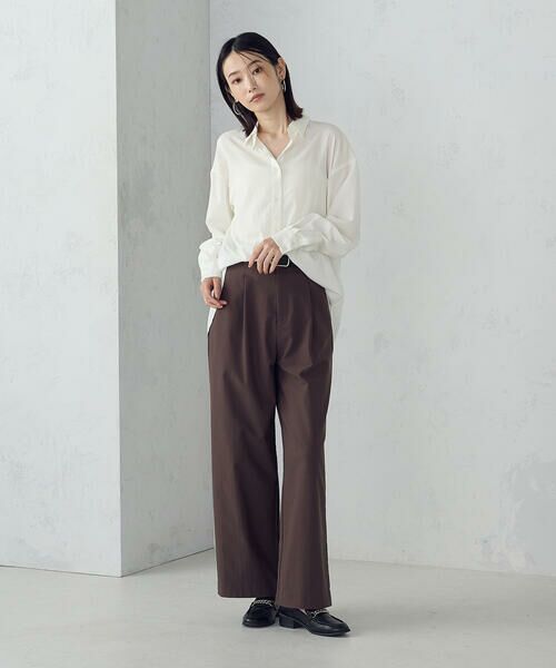 COMME CA ISM / コムサイズム シャツ・ブラウス | ニュアンス ロングシャツ | 詳細4