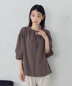 COMME CA ISM / コムサイズム シャツ・ブラウス | キャンディスリーブ ブラウス