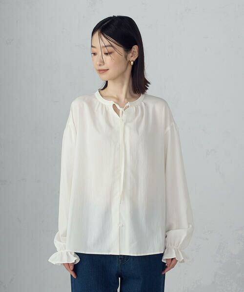 COMME CA ISM / コムサイズム シャツ・ブラウス | キャンディスリーブ ブラウス | 詳細9