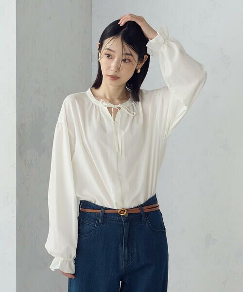 COMME CA ISM / コムサイズム シャツ・ブラウス | キャンディスリーブ ブラウス | 詳細7
