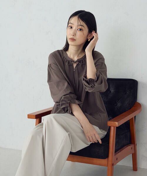 COMME CA ISM / コムサイズム シャツ・ブラウス | キャンディスリーブ ブラウス | 詳細23