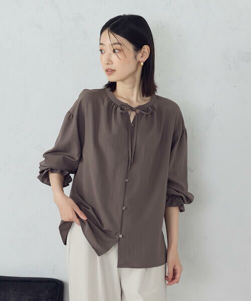 COMME CA ISM / コムサイズム シャツ・ブラウス | キャンディスリーブ ブラウス | 詳細24