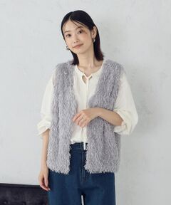 COMME CA ISM / コムサイズム ベスト | フリンジジレ