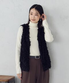 COMME CA ISM / コムサイズム ベスト | フリンジジレ