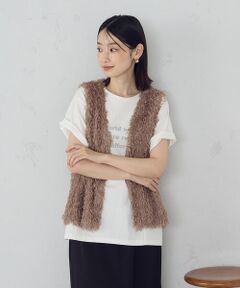 COMME CA ISM / コムサイズム ベスト | フリンジジレ